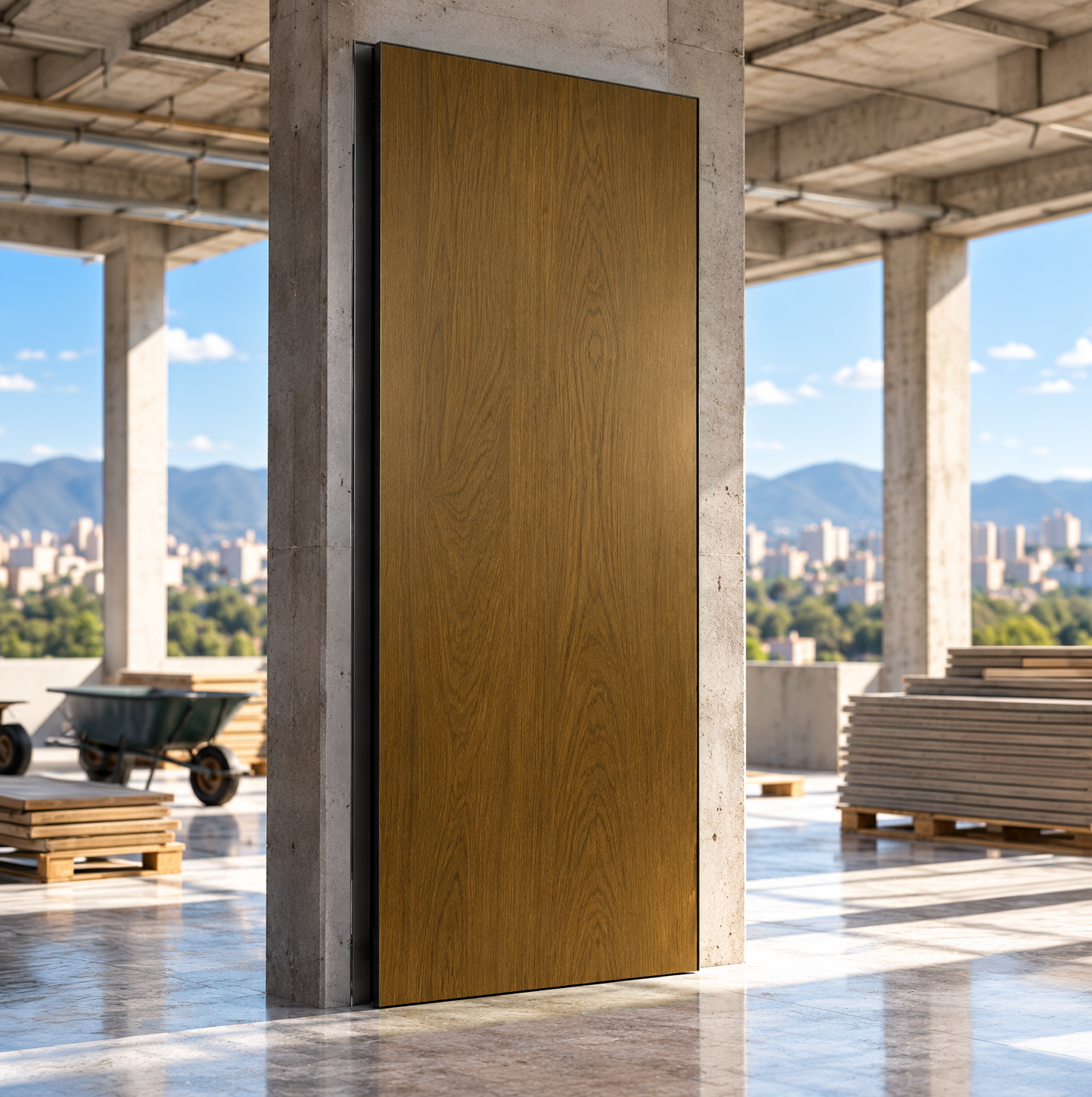 PUERTA NOGAL